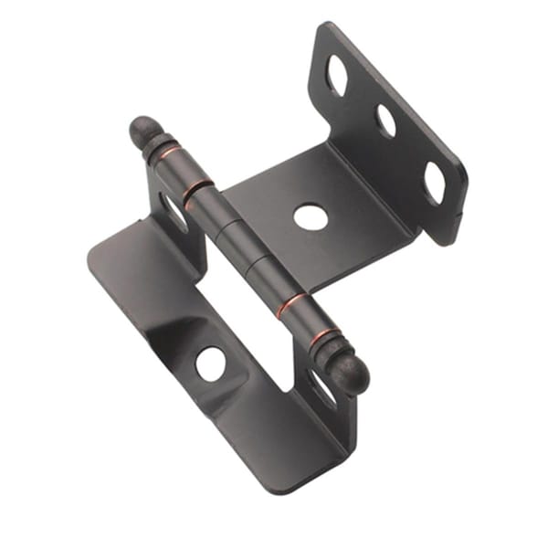 Hd Amerock Full Inset Full Wrap Free Swinging Ball Tip Hinge For 0.75 in. Doors- Oil Rubbed Bronze A03175TB ORB PK - main
